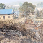 दाङको राजपुुरमा आगलागी हुँदा २४ घर जलेर नष्ट